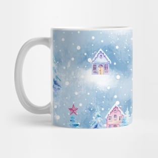 Christmas scene Mug